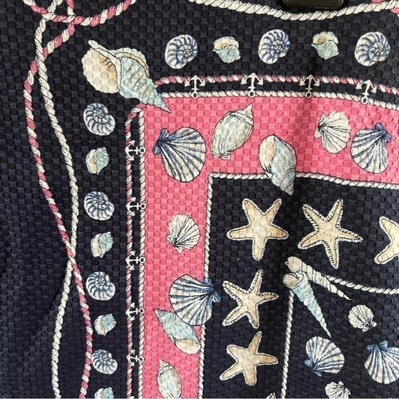 Talbots Sea Shell Skirt size 8 petite EUC lined textured coastal beach - Picture 9 of 12